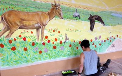 Latest SCA educational mural comes to Kalmykia
